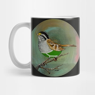 White Throated Sparrow Wearing Over-priced Vintage Y Fronts Mug